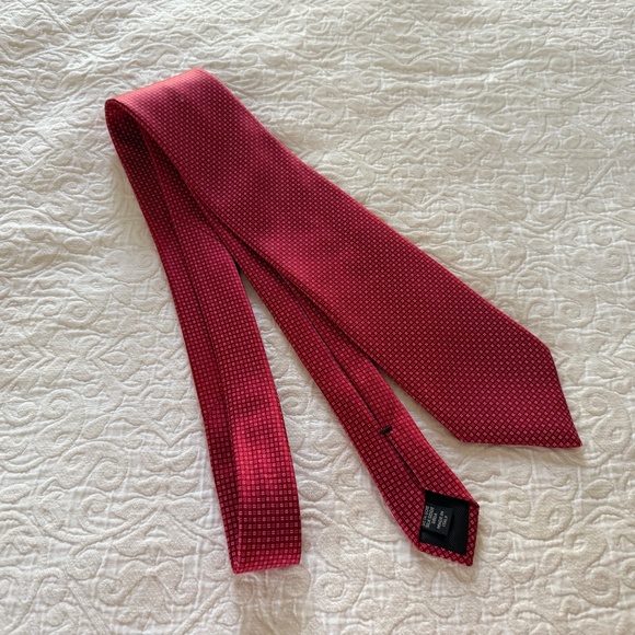 Ermenegildo Zegna Silk Tie in Red - Picture 4 of 9